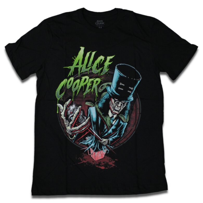 Camiseta Alice Cooper Jack in the box - XXG(3G), Preto