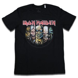 Camiseta Iron Maiden Albuns - P, Preto