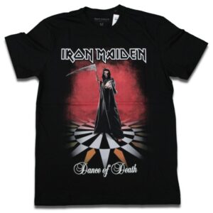 Camiseta Iron Maiden Dance of Death - GG, Preto