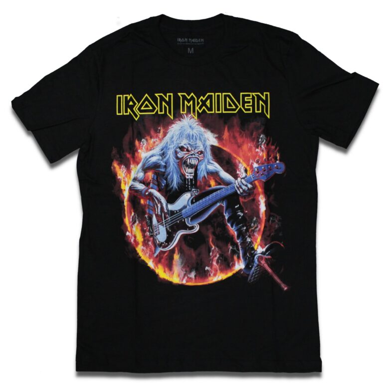 Camiseta Iron Maiden A Real Live