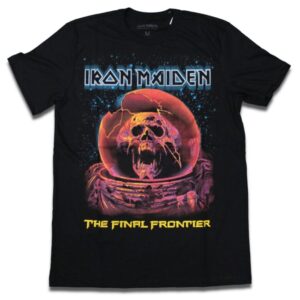 Camiseta Iron Maiden The Final Frontier - PP, Preto