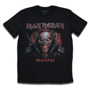 Camiseta Iron Maiden Senjutsu II - P, Preto