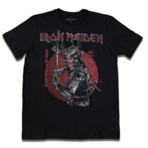 Camiseta Iron Maiden Senjutsu - M, Preto