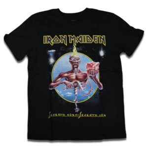 Camiseta Iron Maiden Seventh Son of a Seventh Son - P, Preto