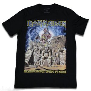 Camiseta Iron Maiden Somewhere Back in Time - XXG(3G), Preto