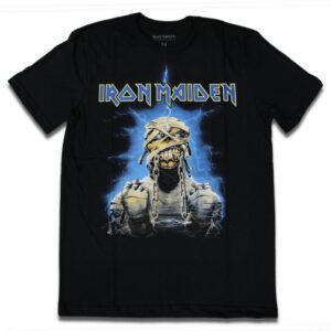 Camiseta Iron Maiden World Slavery Tour - G, Preto