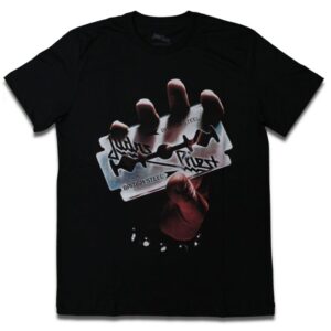 Camiseta Judas Priest British Steel - Preto, P