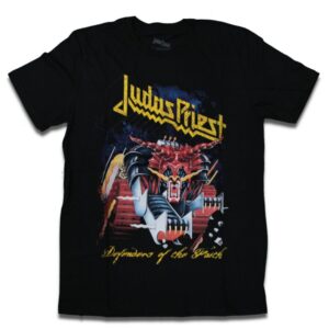 Camiseta Judas Priest Defenders of the Faith - PP, Preto
