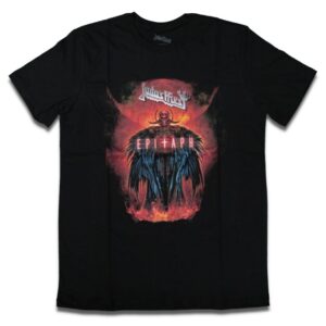 Camiseta Judas Priest Epitaph - P, Preto