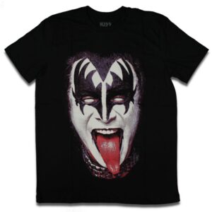 Camiseta KISS Gene Simmons - P, Preto