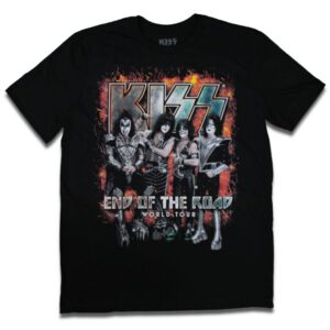 Camiseta Kiss End Of The Road Tour - P, Preto