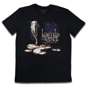 Camiseta Lamb Of God Sacrament - M, Preto