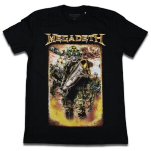 Camiseta Megadeth Daniel Mercer Art - GG, Preto