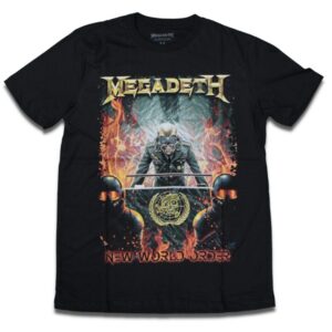 Camiseta Megadeth New World Order
