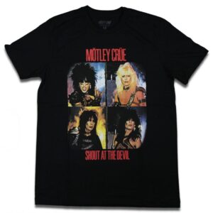 Camiseta Motley Crue Shout at the Devil - XXG(3G), Preto