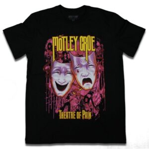 Camiseta Motley Crue Theatre of Pain - XXG(3G), Preto