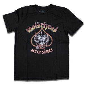Camiseta Motorhead Ace Of Spades Vintage - Preto, XXX(4G)