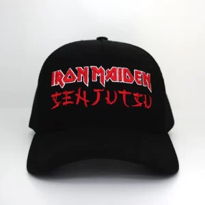 Boné Trucker Bordado Iron Maiden Senjutsu