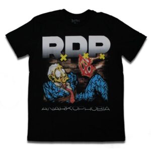 Camiseta Ratos de Porão Anarkophobia - PP, Preto