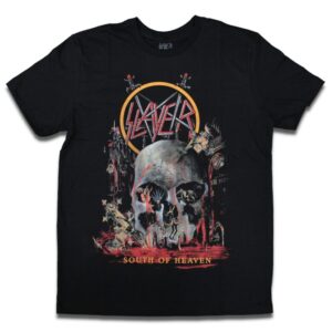 Camiseta Slayer South of Heaven - M, Preto