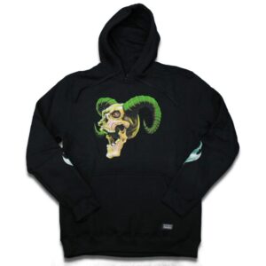 Moletom Fechado Consulado Do Rock Pykeskull - Preto, G