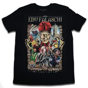 Camiseta Edu Falaschi Bispo Negro - G, Preto