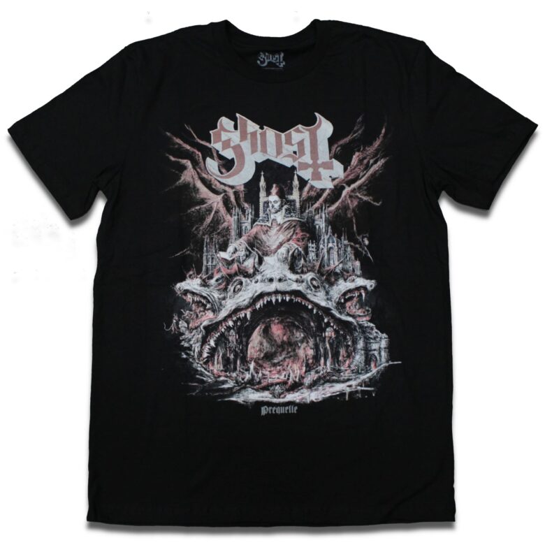 Camiseta Ghost Prequelle - P, Preto