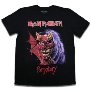 Camiseta Iron Maiden Purgatory - PP, Preto