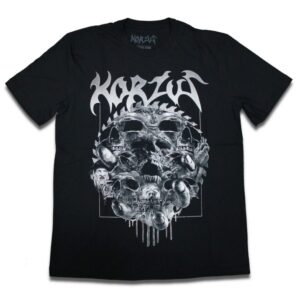 Camiseta Korzus 40 Anos - G, Preto