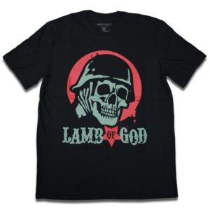 Camiseta Lamb of God Soldier - PP, Preto