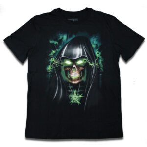 Camiseta Consulado do Rock Reaper Face - Preto, G