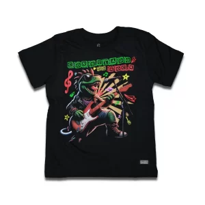 Camiseta Infantil Consulado do Rock Dino