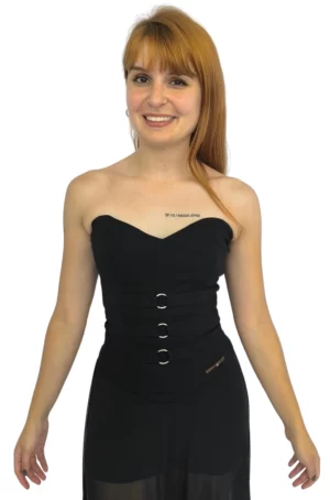 Top Corset Blackout Rings - P