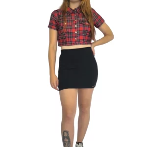 Saia Curta Black Mister Monster