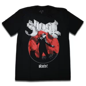 Camiseta Ghost Rats - M, Preto
