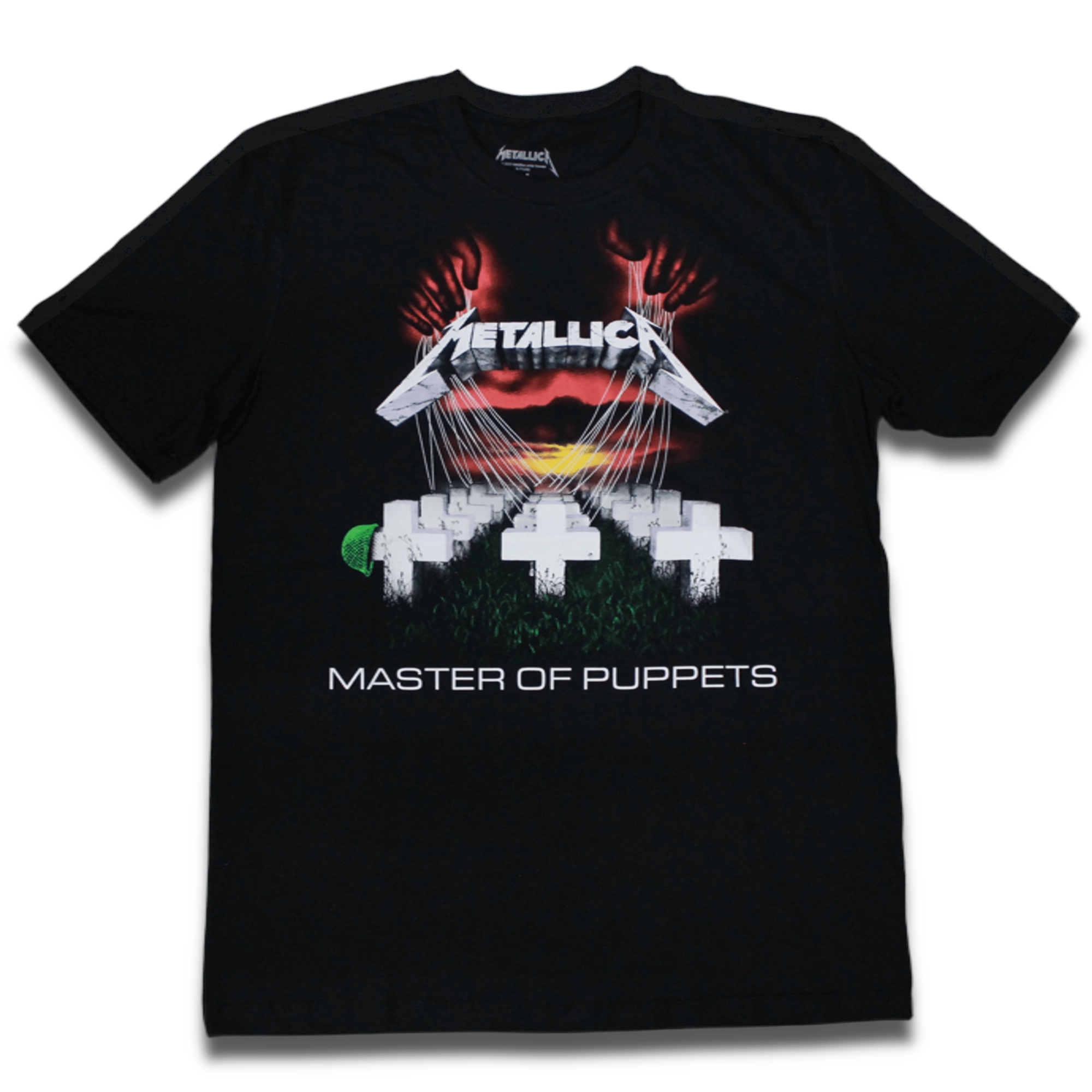 camiseta metallica master of puppets ofical da marca consulado do rock