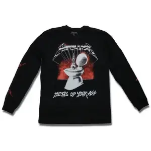 camiseta manga longa metallica metal up your oficial consulado do rock