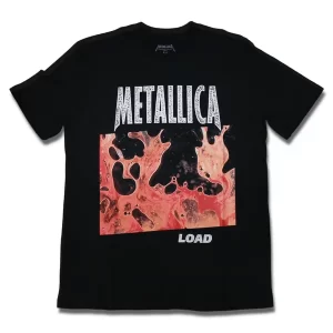 camiseta oficial metallica load da marca consulado do rock 100% algodão