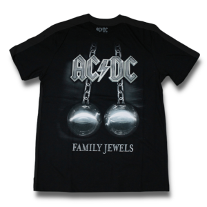 Camiseta AC/DC Family Jewels da marca Consulado do Rock