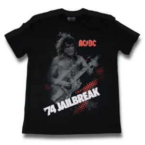 Camiseta AC/DC 74 Jailbreak da marca consulado do rock