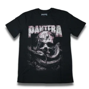 Camiseta Pantera Skull Snake consulado do rock